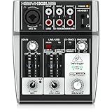 Behringer 302USB Erstklassiger 5-Eingangs-Mixer mit XENYX-Mikrofonvorverstärker...