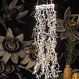 hellum LED ring mit Lichterbündel mit Timer, dimmbar, 640 warmweiße LEDs, ring...