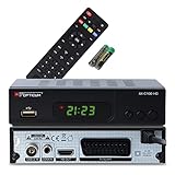 RED OPTICUM AX C100 HD Kabelreceiver mit PVR-Aufnahmefunktion I Digitaler...