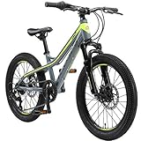 BIKESTAR Alu Mountainbike Jugendfahrrad 20 Zoll ab 6-9 Jahre Hardtail | 7 Gang...