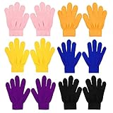 QKURT 6 Paar Winterhandschuhe, Kids Magic Stretch Handschuhe Kinder Handschuhe...