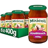 MIRÁCOLI Pasta Sauce Knoblauch, 6 Gläser (6 x 400g)