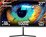 Minifire 27 Zoll Monitor, USB Typ-C Anschluss, 100Hz, Eye-Care für Business und...