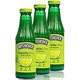Hitchcock - 3er Pack Premium Limettensaft Pur 100% Direktsaft - Saft aus ca. 20...