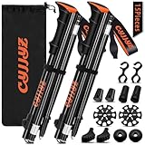 CYJJYZ 2Pcs Wanderstöcke, Nordic Walking Stöcke, Verstellbar 108-135cm,...