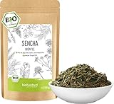 Grüner Sencha Tee BIO 250 g I lose und geschnitten I aromatischer bio Sencha...