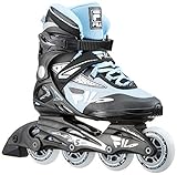 FILA SKATES 010619125 Legacy COMP Lady Inline Skate Damen Black/LBLUE Größe 40