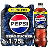 Pepsi Zero Zucker, Das zuckerfreie Erfrischungsgetränk von Pepsi ohne Kalorien,...