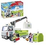 PLAYMOBIL City Action 71431 Altglas-LKW mit Container, Stadtreinigung,...