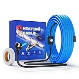 Heizkabel mit Thermostat, 230V Selbstregulierendes Heizband Frostschutz,...