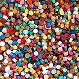 Wachs Achteckig Wachssiegel Stempel, 500 Stück siegelwachs Perlen, für Vintage...