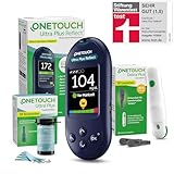 OneTouch Ultra Plus Reflect® Blutzuckermessgerät Set – Starterset Diabetes...