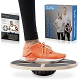 Hochwertiges Holz Balance Board für Vielseitiges Koordinationstraining |...