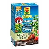 COMPO Schnecken-frei - Schneckenkorn - regenfest - Streugranulat gegen Schnecken...