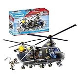 PLAYMOBIL City Action 71149 SWAT-Rettungshelikopter, detailreicher...