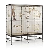 Montana Cages ® | Vogelvoliere Paradiso 150 | Choco/Vanilla | artgerechter...