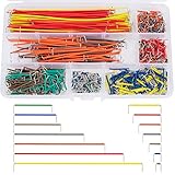 QIMEI-SHOP Jumper Kabel Kit Breadboard Jumper Wires Male zu Male 14 Verschiedene...