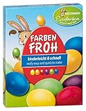 Heitmann Eierfarben - Farben Froh - 6 flüssige Eierfarben 1017049 Gelb, Orange,...