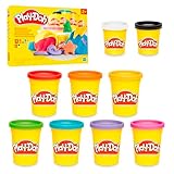 Play-Doh Fantastische Farben mit 9 Dosen (7 Standardgrößen, 2 kleine Dosen),...