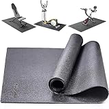 PROIRON Bodenschutzmatte Fitnessgerät, Bodenschutzmatte Fitness 6mm Dicke,...