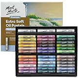 Mont Marte Ölpastellkreide Set | 39 Stück, Natürliche Farben | Extra weiche...