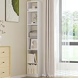 Hzuaneri Bücherregal, 6-Tier Bücherschrank, Würfelregal, Modernes offenes...