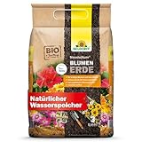 Neudorff NeudoHum BlumenErde – Torffreie Bio Erde, für Innen und Außen,...