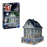 Ravensburger 3D Puzzle 11254 - Gruselhaus bei Nacht - Spukhaus mit LED...