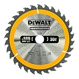 Dewalt Bau-Kreissägeblatt für Handkreissägen (160/20, 30WZ, für universellen...