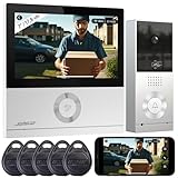 Somikon WLAN Türsprechanlage: WLAN-Full-HD-Video-Gegensprechanlage mit...