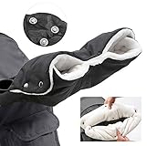 Roysmart Kinderwagen Handschuhe Handmuff mit Fleece Innenseite, Wasserdicht und...