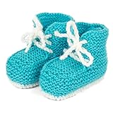 Babyschuhe für Neugeborene Gestrickte Babyschuhe Handmade Wollsocken für Baby...