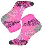 TODO RUNNING RAID - Quarter Laufsocken, Technisch, Anti-Blasen Polsterung, für...