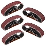 Yofuly Schleifbänder 330 * 30 mm (120/320/600/800/1000 Mesh je 4 Streifen),...