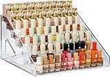 Nagellack Aufbewahrung 84 Flaschen von 7 Schichten Sonnenbrille Acryl Display...