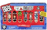 Tech Deck - 25th Anniversary Pack, 8er-Set mit Finger-Skateboards der coolsten...