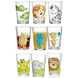 Ritzenhoff & Breker Kinderbecher mit Motiven, 9er Set, 205 ml,...