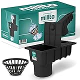 Millto™ Regensinkkasten mit Sieb 110mm Regenwasserablauf Dachrinnenablauf...