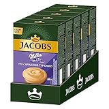 Jacobs Cappuccino Milka Kaffeespezialität, 40 Sticks mit löslichem...