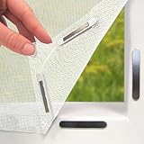 EASYmaxx Insect Protect Fliegengitter Fenster mit Magnetbefestigung |...