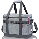 PeranoRidia Kühltasche 30L, 12h Kühlung, Groß Faltbar Picknicktasche,...