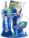 SASMO® Soft Flask 2x250ml BPA-Frei & Ultraleicht | SoftFlask - Schutzkappe &...