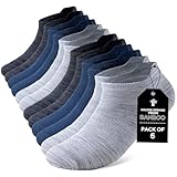 Niorasen Bambus Sneaker Socken Herren Damen 43-46 37-42, Atmungsaktive...