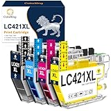ColorKing LC421XL LC-421XLVAL Tintenpatronen Kompatibel für Brother LC421 XL LC...