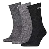 PUMA 6 Paar Unisex Crew Socks Socken Sportsocken MIT FROTTEESOHLE (43-46,...