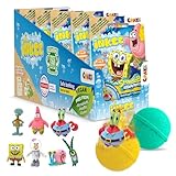 INKEE SpongeBob 5er Pack - Badebomben Kinder mit Überraschung - SpongeBob...