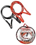 QWORK® 4 Meter 2000 A Hochleistungs Starthilfekabel, überbrückungskabel, mit...