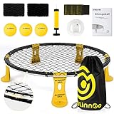 Mookis Blinngoball Outdoor Roundnet Spieleset, Roundnet Set Team Games bestehend...