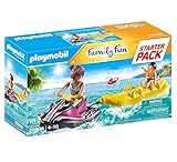 PLAYMOBIL Family Fun 70906 Starter Pack Wasserscooter mit Bananenboot,...