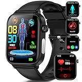 Marsyu 2024 Smartwatch EKG+HRV/Harnsäure/BMI Herren Damen Gesundheitsuhr mit...